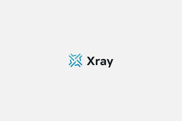 simple abstract letter X logo