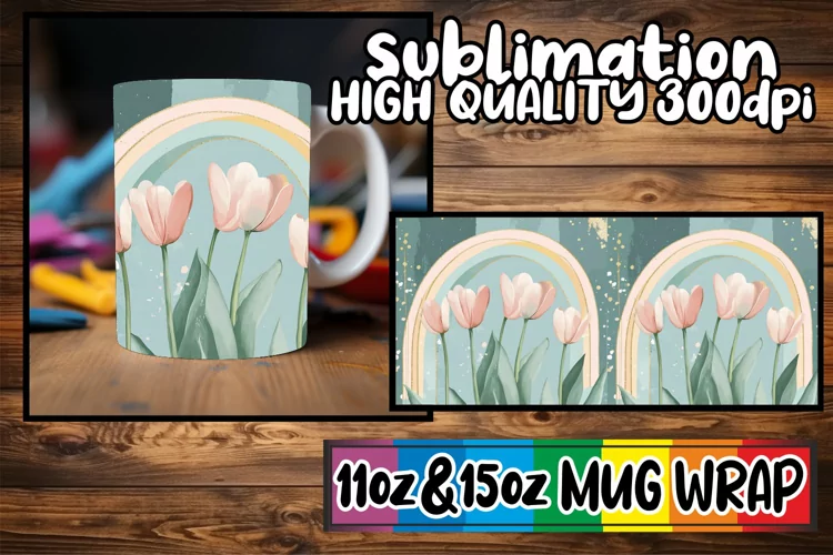Blissful nights sublimation print wrap, Flower