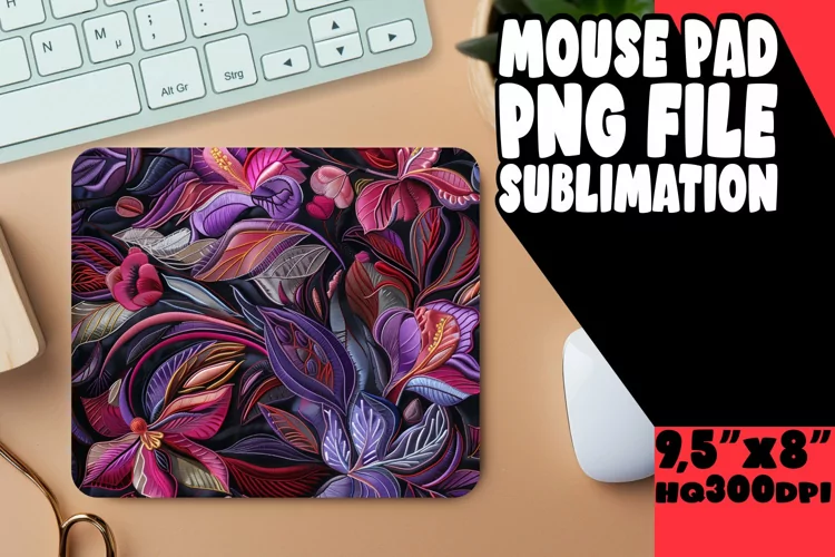 Whimsical 3D Embroidered Sublimation