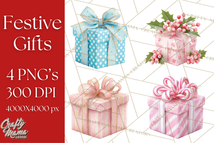 Christmas Gifts Png Image 7