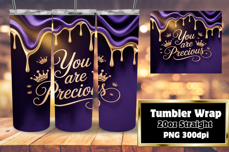 GRACEFUL 20oz Tumbler Design for Sublimation , Girl Quote