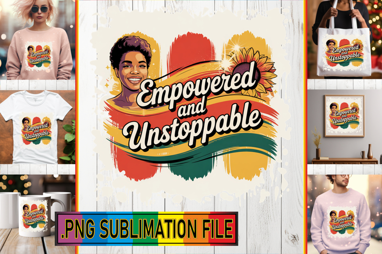 VIBRANT TSHIRT DESIGN PNG Sublimation, Juneteenth