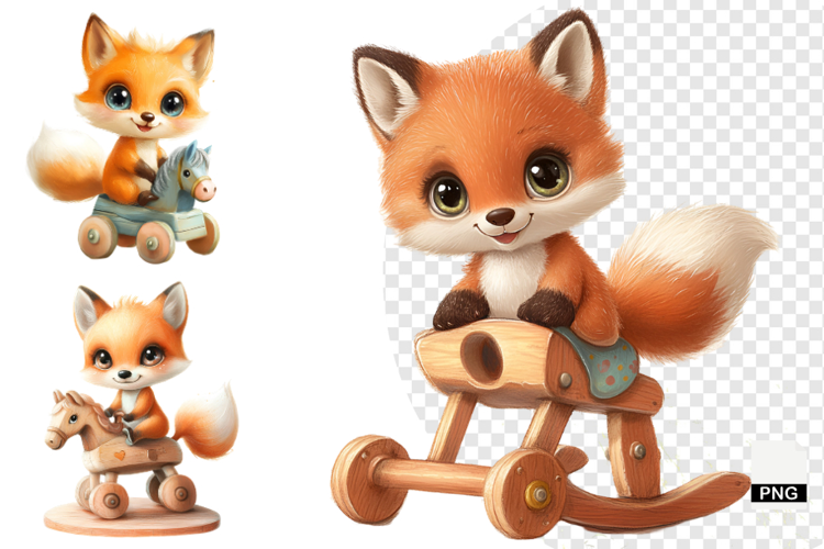 Autumn Fox Clipart
