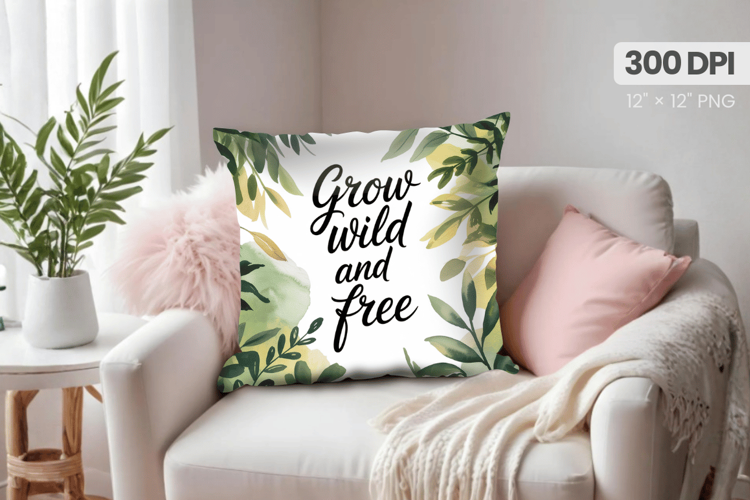 Inspirational Quotes Pillow PNG Motivational PNG Sublimation
