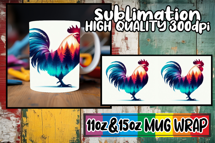 Bright horizons sublimation print wrap, Animals Art