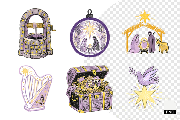 Christian Christmas Clipart Image 6