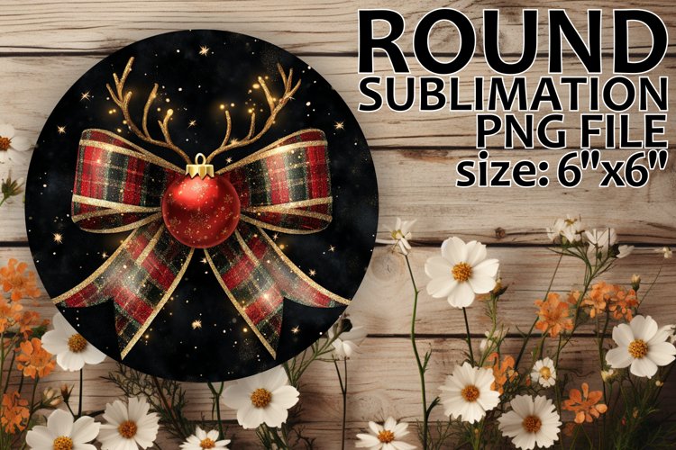 Christmas Bow Clipart Image 4