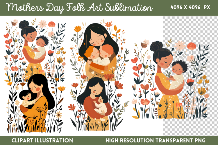 Mother's Day Sublimation Designs Image 16