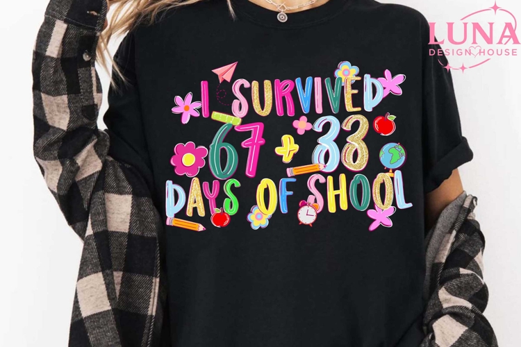 100 days of School SVGs Image 2