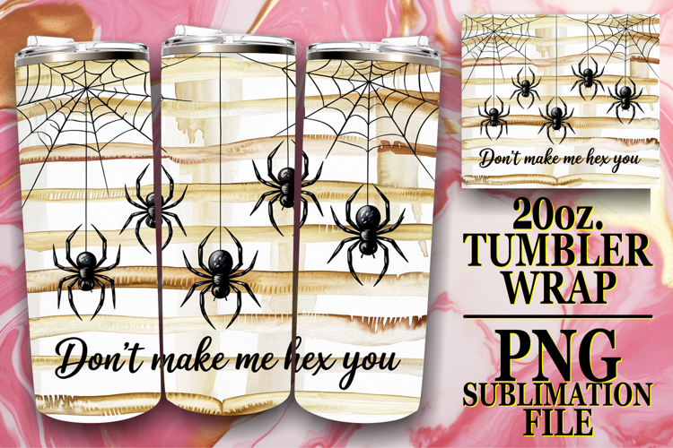 Halloween Tumbler Wrap