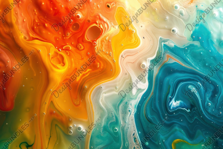 Abstract Painting Background Wallpaper