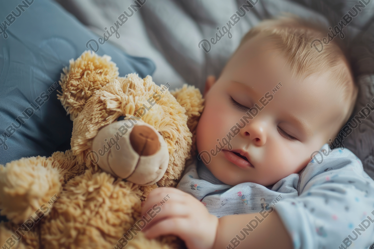 Baby Sleeping Background Wallpaper