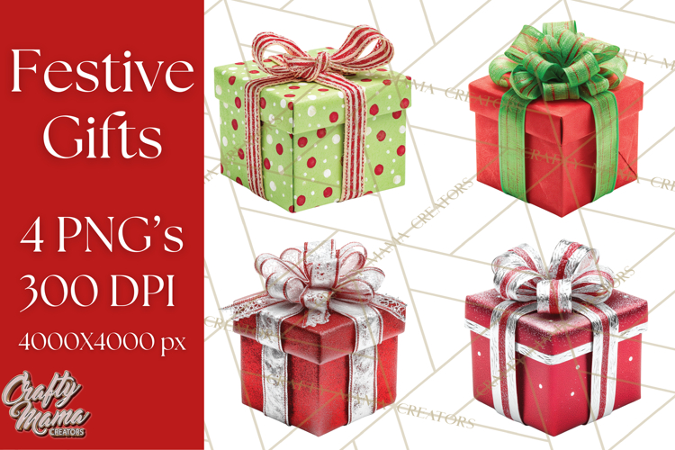 Christmas Gifts Png Image 9