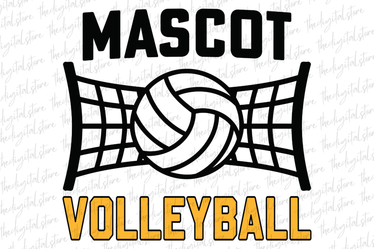 Volleyball Silhouette Image 15