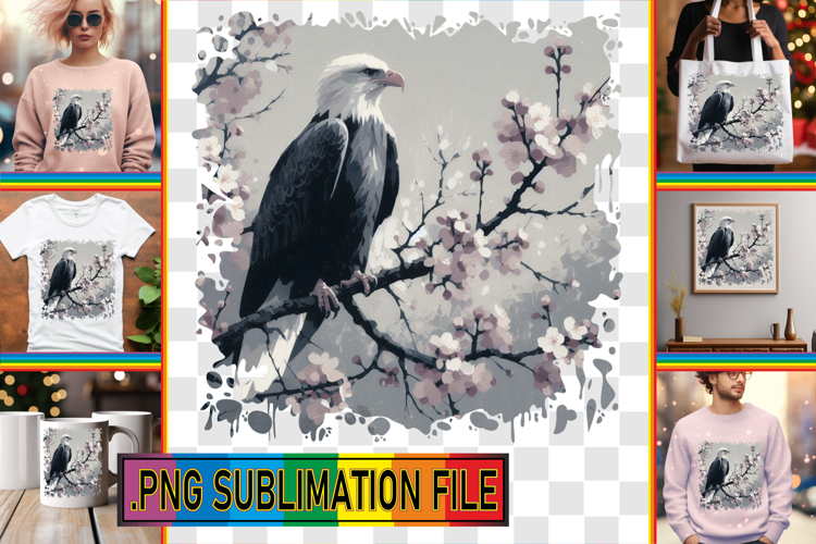 BLISSFUL TSHIRT Sublimation PNG, Birds