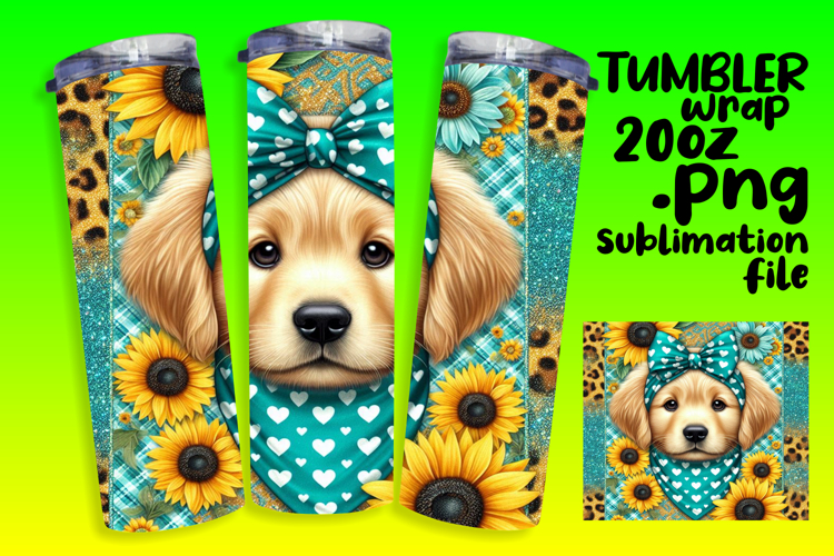 Custom 20oz Tumbler Gift Design , Cute Animals