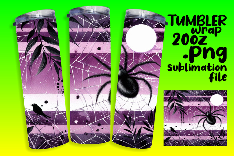 Sublimation File for 20oz Tumbler , Halloween
