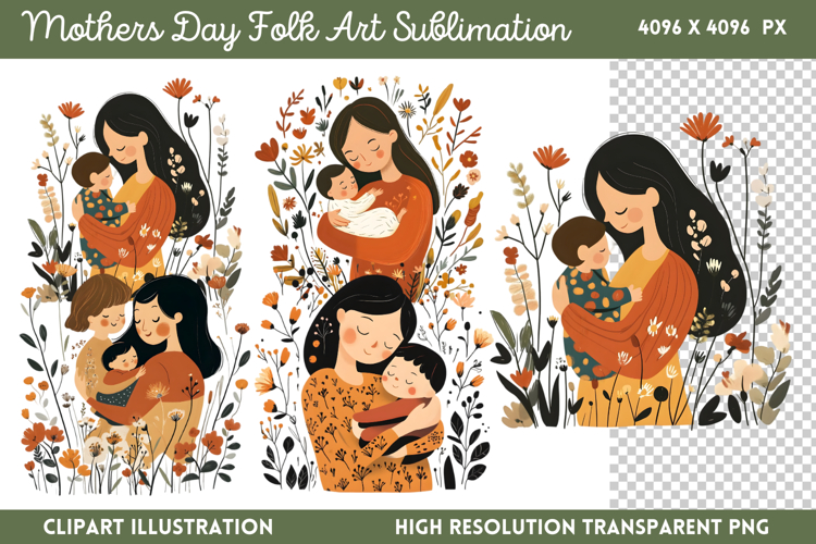 Mother's Day Sublimation Designs Image 14