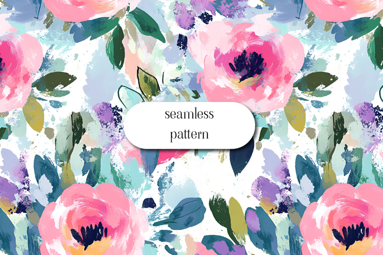 Floral Seamless Pattern Image 20