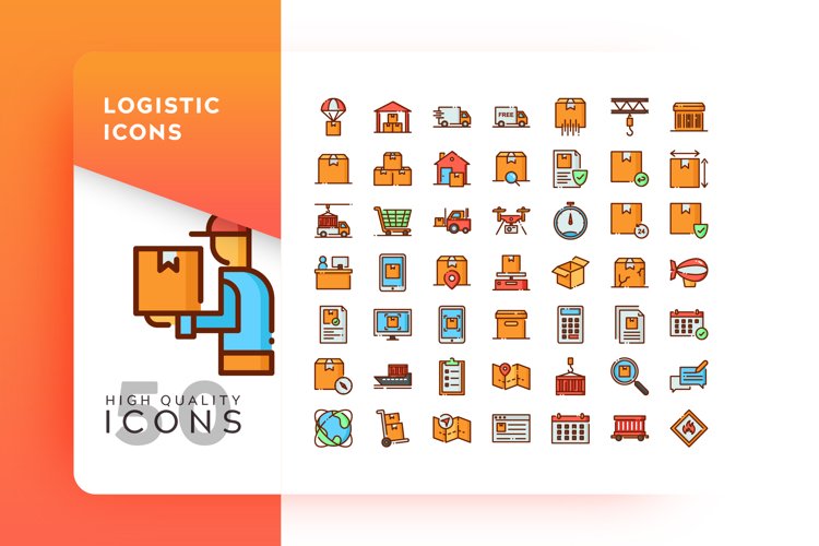 LOGISTIC ICON example image 1