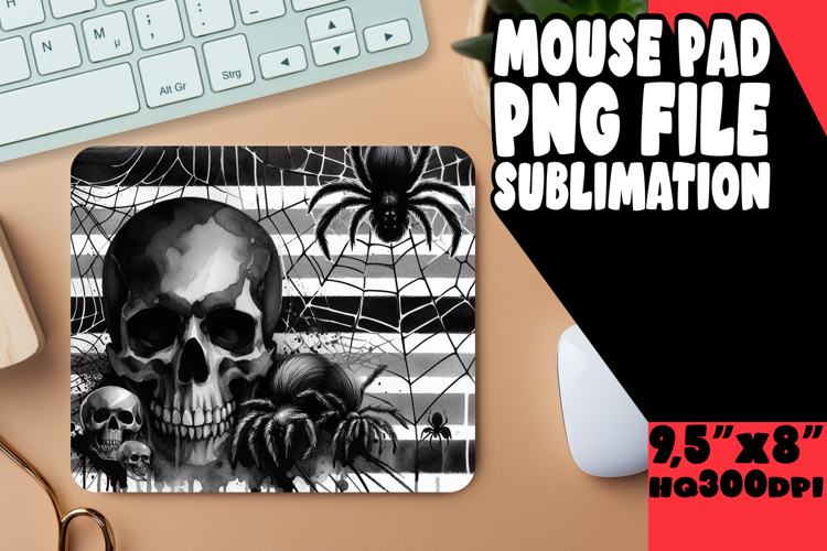 TIMELESS MOUSE PAD PNG STYLE, Halloween