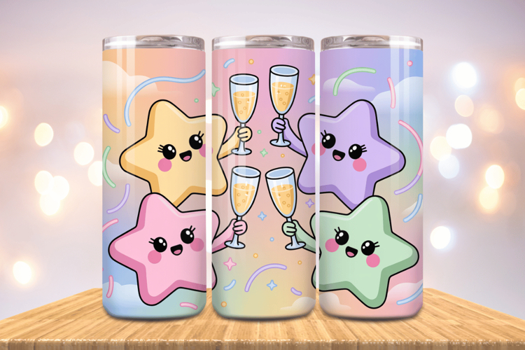 20 Oz Sublimation Tumbler Wrap Image 7