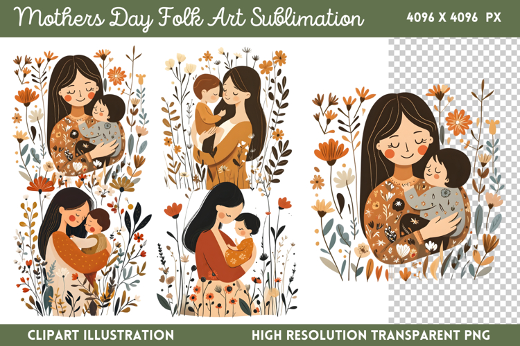 Mother's Day Sublimation Designs Image 12