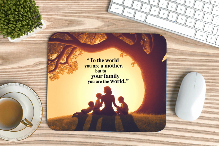Inspirational Quotes Mouse Pad, Motivational PNG Sublimation