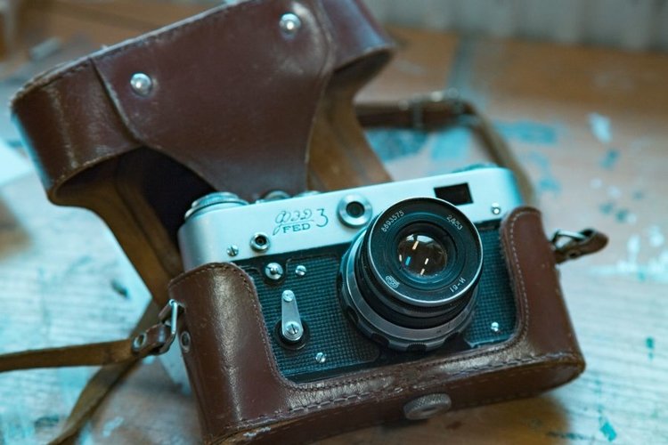 Old steel camera example image 1