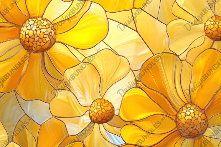 Stained Glass Texture Image 24
