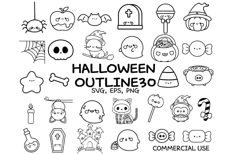 Cute Halloween Clipart Image 22