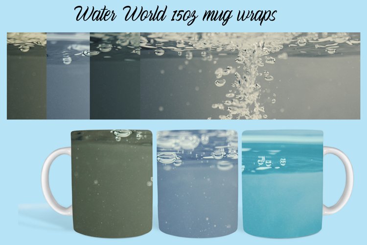 Water World 15oz mug sublimation example image 1
