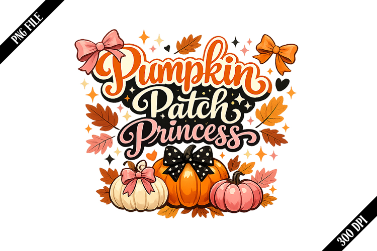 pumpkin patch princess Png Designs