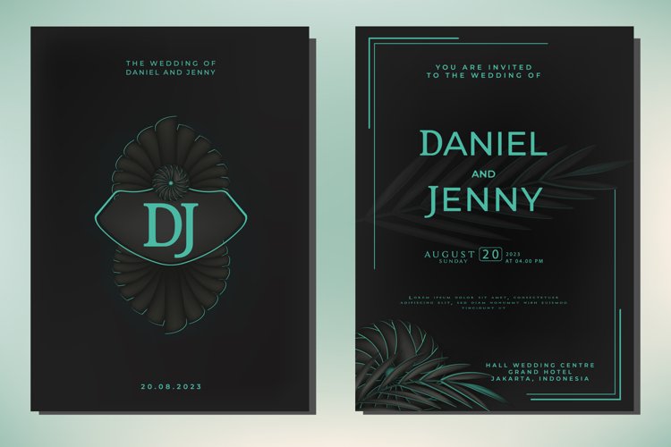 Wedding Invitation Card Template Image 11