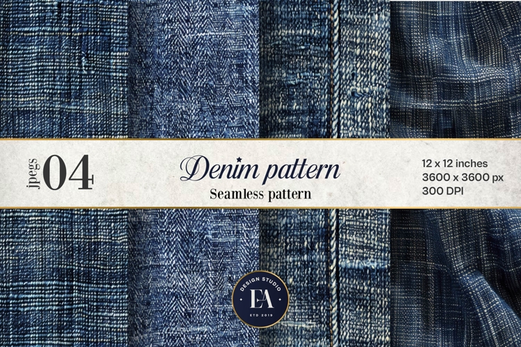 Denim Texture Image 10