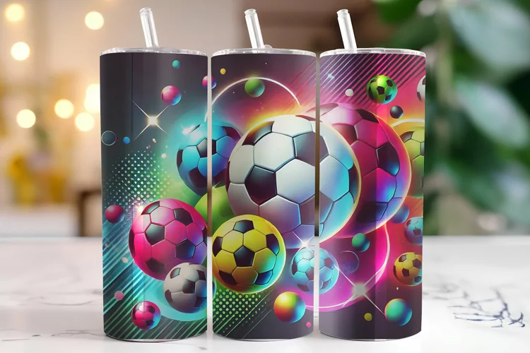 Football Tumbler Wrap | Sublimation | Tumblers