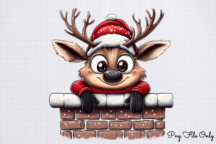 Reindeer Clipart Image 9