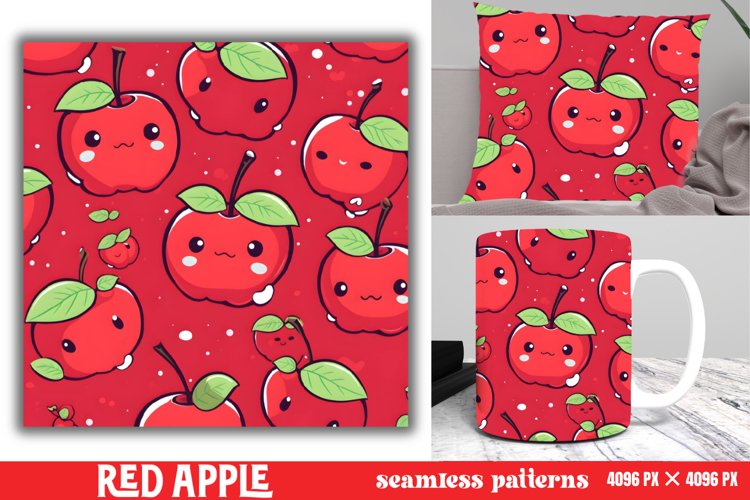 Red Apple Clipart Image 5