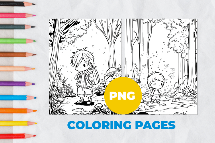 Forest Coloring Pages Image 6