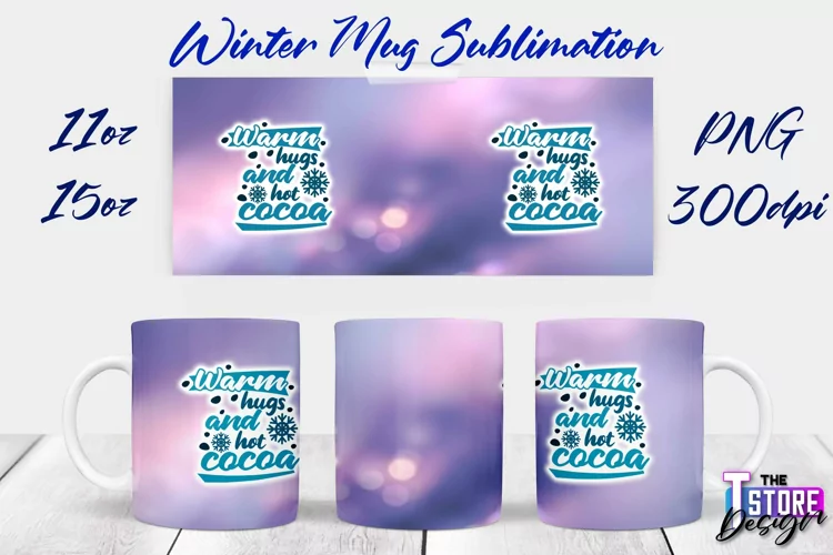 Winter Mug Sublimation | Winter 11 oz |15 oz Mug Sublimation