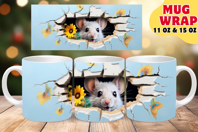 Spring Blooms Come to Life: Sublimation Mug Wraps
