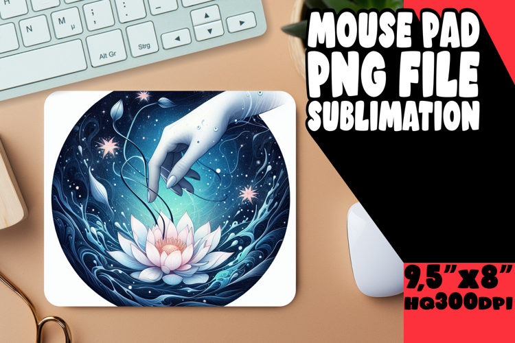 BLISSFUL mouse PAD Fun Design, Mystic