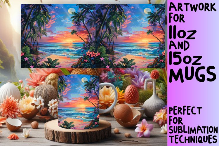 Beach Sublimation Design Image 7