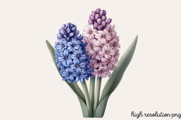 Blue Flower Clipart Image 19
