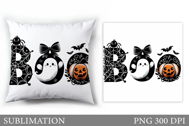 Halloween Pillow Sublimation. Halloween Sublimation example image 1