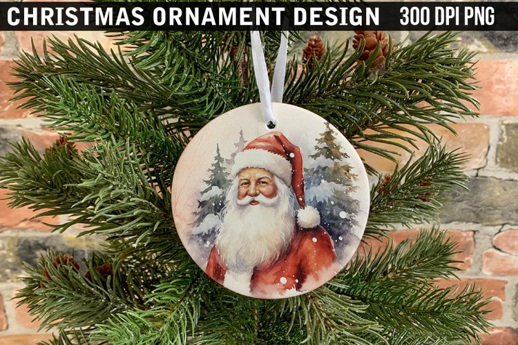 Christmas Ornament Sublimation PNG Design