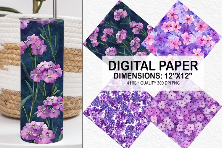 Floral Seamless Pattern Image 21