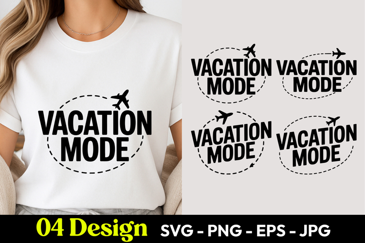 Vacation Mode SVG PNG