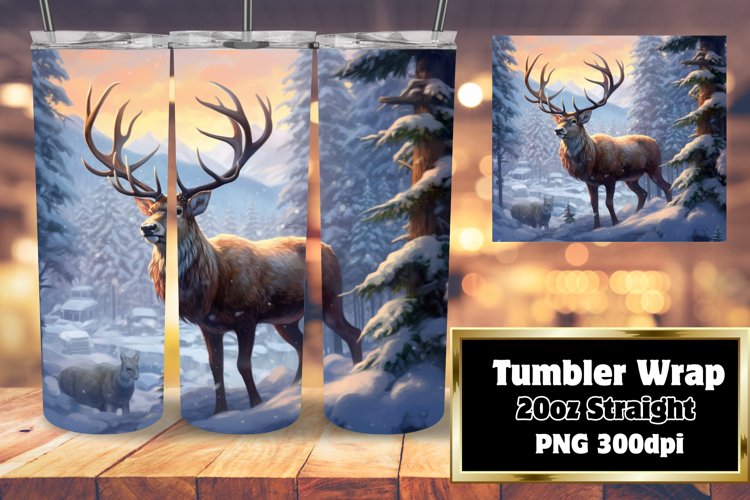 Christmas Tumbler Wrap Image 4