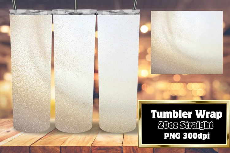Glittering Tumbler 20oz Sparkly Charm